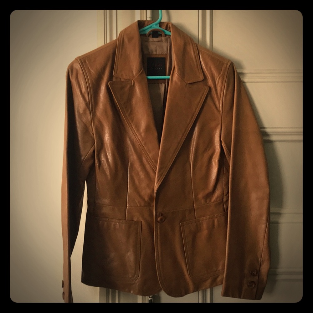Leather jacket